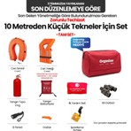 Sealux 10 Metre Altındaki Tekneler İçin Zorunlu Teçhizat Seti