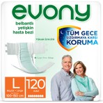 EVONY Yetişkin Hasta Bezi Large 120 Adet