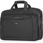 Ççs 71241 Siyah Kumaş Laptop Bölmeli Evrak Çantası