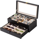 384 Premium Box Saat Kutusu 12’li ve 6’lı Gözlük Kutusu – Saat Organizeri – Premiumbox