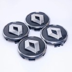 Smart Garage Muadil-Renault Clio 4,megane4,talisman,kadjar Uyumlu Çelik Jant Göbeği \ Dış Çap 57MM - Iç Çap 50MM
