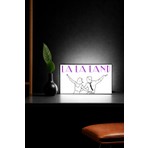 Gişe Arts Masa Lambası -  La La Land (Aşıklar Şehri) Adaptörlü Dekoratif & Hediyelik Lamba