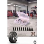 AutoBase Motosiklet ve Araba Lastik Tamir Kiti Kauçuk Vidalı Yama Seti