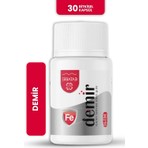 Erbatab Demir Vitamin 30 Kapsül Vegan Formül ile Enerji ve Oksijen Taşınmasına Destek