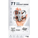 Dimute Shop T1 Mini Aircraft Drone Kameralı Headless Mod Engelden Kaçınma