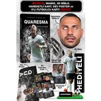 Parodi Yayınları Quaresma Futbolcu Kitabı  - Maske, 3D Biblo, Dev Poster, Hareketli Kart 100 Sayfa Ahmet Koyuncu Yazarlı Setli Hediye