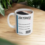 Hemşire, Doktor, Eczacı Ziktired I?laç Kupa Kahve Bardak Komik Hediyelik Arkadaşa Hediyelik Mavi