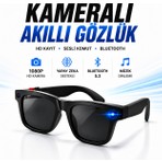 Raylax Yapay Zeka Destekli Kameralı Akıllı Gözlük 8mp Kamera Chatgpt Çeviri Ses Kayıt Özellikli Güneş Gözlük