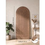 HMC Decor Dekoratif Boyanabilir 6mm Ham Mdf Duvar Paneli Model 6