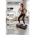 Fit Plus Yüksek Titreşimli 5 Programlı Spor Kondisyon Aleti ve Egzersiz Aleti