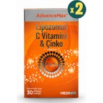 Mediniti Advancemax Lipozomal C Vitamini & Çinko 30 Kapsül 2 Adet