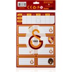 Gs Store Galatasaray Okul Etiketi Ders Programlı 3 Yaprak 25*12 463643