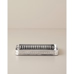 English Home Anabel Metal Dekoratif Tepsi 15X4 cm Gümüş