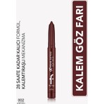 Flormar Extreme Tattoo Mat & Işıltılı Asansörlü Kalemtıraşlı Jel Göz Kalemi & Far Stick
