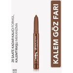 Flormar Extreme Tattoo Mat & Işıltılı Asansörlü Kalemtıraşlı Jel Göz Kalemi & Far Stick - 005 Bronze