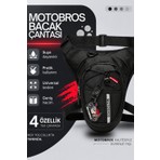 Motobros Premium Su Geçirmez Özel Motosiklet Bacak Çantası Motor Çantası UNİSEX