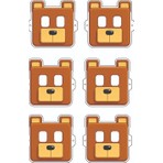 Parti Show Super Bear Adventure 6'lı Kağıt Parti Maskesi