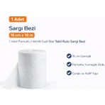 Bezos Sargı Bezi 15 cm x 10 M 1 Adet Pamuklu Hidrofil Gazlı Bez Tekli Rulo Sargı Bezi