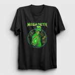 Zoka Wear Unisex Siyah Shine Megadeth T-Shirt 66007TT