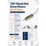 720 Yüksek Hızlı Drone Motoru