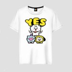 Zoka Wear BT21 Bts Maskotları Baskılı Yeni Model Tişört MODEL45132