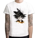  Dragon Ball Tişört Süper Saiyan Son Goku Anime