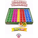 Oyun Kafası 20 Adet Suda Büyüyen Dinazor Yumurtası – 3 cm Çatlayan Sürpriz Dinazor Yumurta Hediyelik Oyuncak