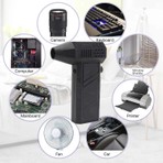 YK Design X10 Violent Turbo Fan Hava Tabancası Çantalı, Multi-Function Şarjlı Hava Tabancası 6 Ek Parça