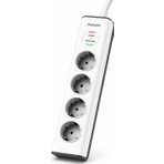 Philips SPN7040WA/62 Dörtlü Akım Korumalı Prız 3680 W 16 A 2m Kablo Özellikleriyle Güvenli Kullanım