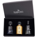 Tudors Özel Hediye Kutulu 3'lü Limon-Bergamot Çarkıfelek 100 ML Uzun Süre Kalıcı Parfüm Seti