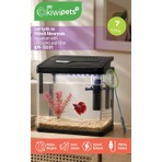Tiny Kiwipets KPF-10591 LED Işıklı Akvaryum Filtreli USB Aydınlatma Kompakt Tasarım