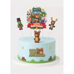 Parti Show Super Bear Adventure Pasta Süsü 5'li Set