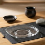Lav Zen Cam Çay Tabağı 6 Kişilik