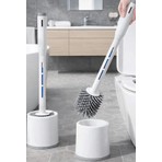 Mucit Home Deterjan Hazneli Silikon Uçlu Tuvalet Fırçası Klozet Temizleme Fırçası