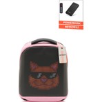 Jarmend Pixel Led Ekranlı Akıllı Sırt Çantası Işıklı Okul Ve Laptop Bölmeli Powerbank Hediyeli