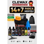 clewax 14 Parça Premium Araç, Motorsiklet Yıkama ve Bakım Seti Oto Bakım Seti