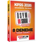 Yediiklim Yayınları Yediiklim 2026 KPSS ÖSYM NE SORAR Ortaöğretim Ön Lisans Tamamı Çö