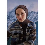 Fresh Scarfs Penye Şal Kakao