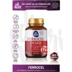 Dr. Henri Ferrocel – Demır Bısglısınat, Vıtamın D3 ve Vıtamın C 60 Kapsül