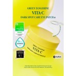Yeşil Mandalina Özlü, Aydınlatıcı Göz Altı Maskesi GOODAL Green Tangerine Vita C Eye Gel Patch α