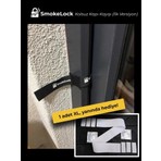 SmokeLock Kolsuz Balkon Kapıları İçin Çözüm Seti - İlk Versiyon - (Yeni XL Versiyon hediye)