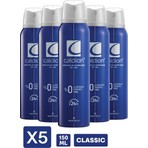 Caldion Ferah Erkek Deodorant Spreyi 150 ml - 5'li Paket