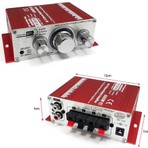 Poke Mini Stereo Anfi 800W Pmpo PMPO Bluetooth Kablosuz 12V PK-6102 Modeli ile Taşınabilir Ses
