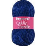 Papatya Cuddly Chenille Kadife 5280 Lacivert