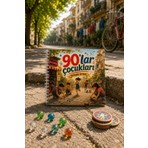 Z&R Craft 90’lar Çocukları Boyama Kitabı | Nostaljik Mahalle Oyunları | Yetişkinlere Özel 35 Sayfa 20X20