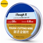 Piyatech Lcd-Ekran Ayırma Teli - 0.08MM 200 Metre - Steel Çelik Kesme Teli