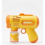 Nk Spor Bubble Gun Köpük Makinesi - Balon Suyu Hediyeli Otomatik Oyuncak Tabanca-Otomatik Köpük Tabancası - 1000+ Baloncuk Kapasiteli Işıklı Bubble Gun Oyuncak - Pembe