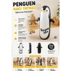 Bigstoy 120 cm Şişme Boks Hacıyatmaz Penguen Oyuncak – Büyük Boy Denge Oyuncağı WJ013