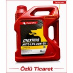 Petrol Ofisi Maxima 20W-50-LPG 4 Litre Motor Yağı ( Üretim Yılı :2026)