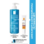La Roche-Posay Güneş Korumalı Cilt Bakım Seti : Effaclar Yüz Temizleme Jeli 400ml & Anthelios Uvmune Anti Dark Spots Fluid Yüz Güneş Kremi 15ml